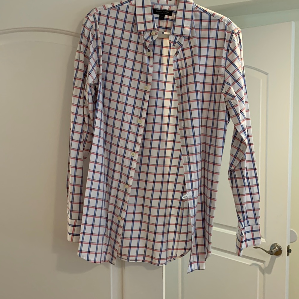 Banana republic men’s grant fit button down